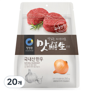 맛선생 한우 조미료, 250g, 20개