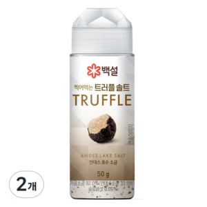 백설 찍어먹는 트러플솔트, 50g, 2개
