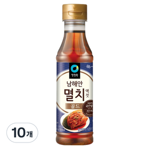 청정원 멸치 액젓 골드, 500g, 10개
