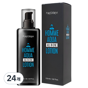 퓨어덤 남성용 올인원 로션, 150ml, 24개