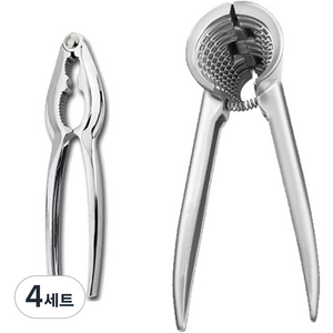 체이스 호두 망치 + 견과류 망치 2종세트, 혼합색상, 4세트