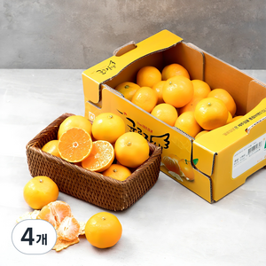 귤로장생 당도선별 10brix 감귤, 1.5kg(로열과), 4개