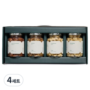 착한습관 베스트 견과 4종 선물세트 790g, 4세트