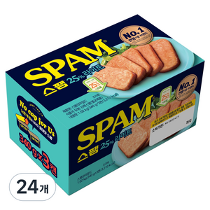 스팸 25% 라이트, 340g, 24개