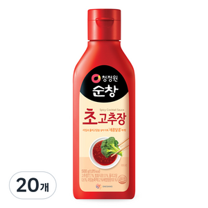 청정원순창 초고추장, 500g, 20개