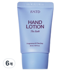 에프오티디 핸드 로션 더 베스, 30ml, 6개