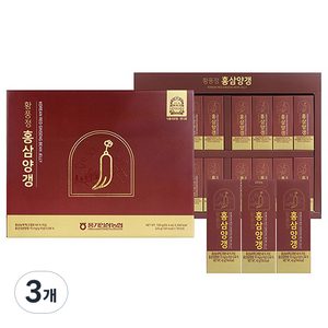 황풍정 홍삼양갱 16p, 3개, 720g