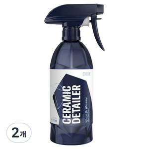 기온쿼츠 세라믹 디테일러 자동차 광택 물왁스 QD 유리막관리제 LSP, 2개, 500ml