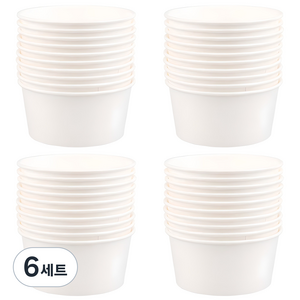 블룸엣홈 일회용 라면용기 520ml 12.5 x 6 cm, 40개, 6세트