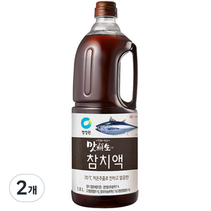 맛선생 참치액, 2.1kg, 2개