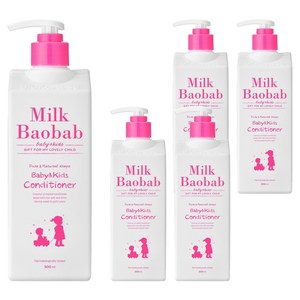 밀크바오밥 베이비 앤 키즈 컨디셔너, 500ml, 5개
