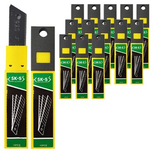 다다 블랙 커터날 10p, 15개
