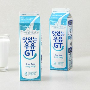 남양유업 맛있는우유GT 고소한 저지방우유, 900ml, 2개