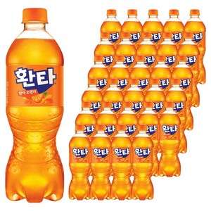 환타 오렌지 탄산음료, 600ml, 48개