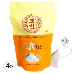 보빈 작두콩차 티백, 750mg, 4개, 40개입