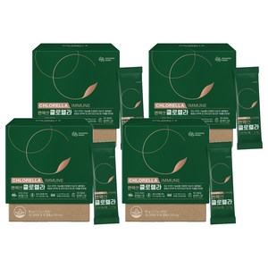 대상웰라이프 정품 면역엔 클로렐라 30p, 81g, 4개