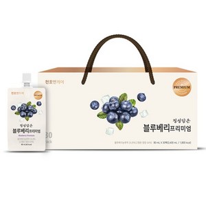 천호엔케어 블루베리 프리미엄 건강즙, 80ml, 30개