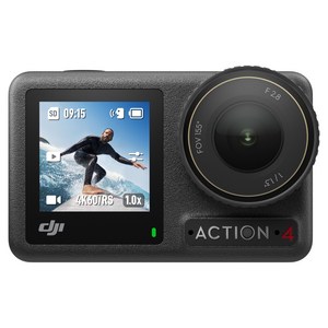 DJI Osmo Action 4 에센셜 콤보 액션캠, AC003, 블랙