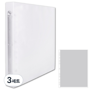 데얼스 포토포켓 베이직 포카바인더 1포켓, 반투명, 50매, 3세트