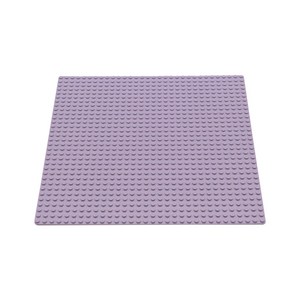 요고요 작은블록용 레고호환 놀이판 32 x 32칸 25.6 x 25.6 cm, 1개, 연회색