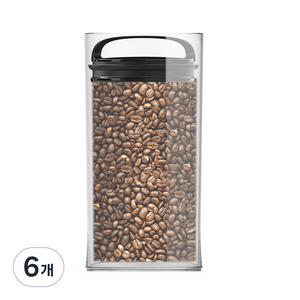 prepara 프레쉬 세이버 커피보관 용기 라지 3.8L, 혼합색상, 6개