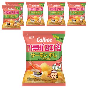 가루비 감자칩 연어초밥, 96g, 6개