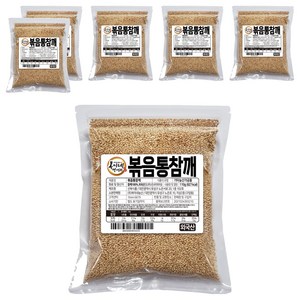 복이네먹거리 볶음통참깨, 110g, 6개