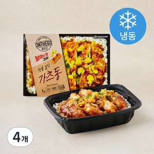 아워홈 온더고 가츠동 (냉동), 330g, 4개