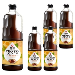 샘표 맛간장 조림볶음용, 1.7L, 5개