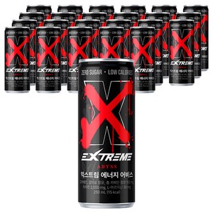 익스트림 에너지 어비스 에너지드링크, 250ml, 24개