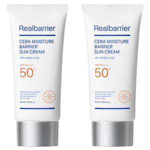 리얼베리어 세라 수분 장벽 선크림 SPF50+ PA++++, 50ml, 2개