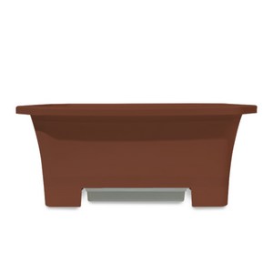 플라팜 베란다 텃밭화분 클래식, 브라운, 1개