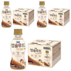앱솔루트 엄마의 선물 프리미엄 명작 액상 12개월부터 24개월까지 240ml + 니플 세트, 18개