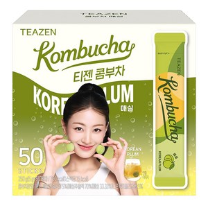 티젠 콤부차 매실, 5g, 50개입, 1개