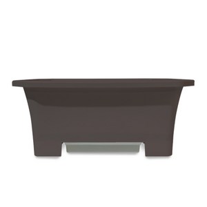 플라팜 베란다 텃밭화분 클래식, 다크브라운, 1개