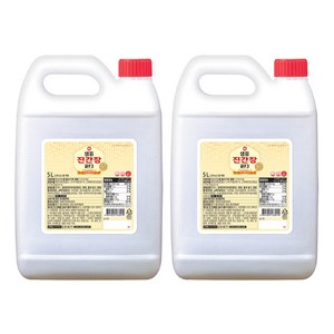 샘표 진간장 금F3, 5L, 2개