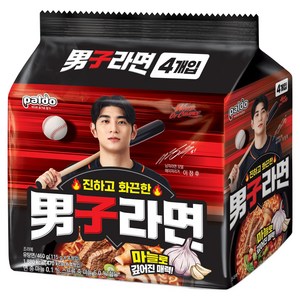 남자라면 115g, 4개