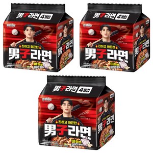 팔도 남자라면 115g, 12개