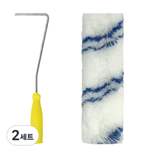 월드크린 롤러대 4호 + 롤러 리필 6호 세트, 2세트, 단일