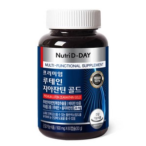 뉴트리디데이 프리미엄 루테인 지아잔틴 골드, 60정, 1개