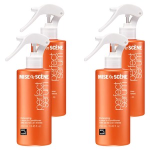 미쟝센 퍼펙트 엉킴제로 노워시 트리트먼트 헤어에센스, 250ml, 4개