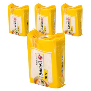 오뚜기옛날 국수 소면, 3kg, 4개