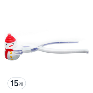 커스터스 스노우볼 메이커 모래놀이 눈사람, 혼합색상, 250g, 15개