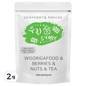 우리가스토리 생강대추차, 1g, 100개입, 2개