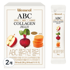 라이프밀 ABC 콜라겐 젤리 15p, 300g, 2개