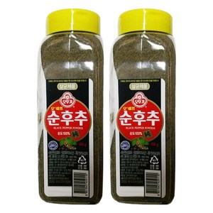 오뚜기 오쉐프 순후추, 450g, 2개