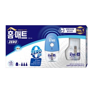 홈매트 리퀴드 제로 에스 히터 + 리필 모기약 29ml X 3p 세트, 1세트