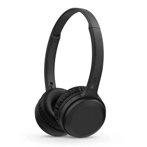 필립스 초경량 무선 블루투스헤드폰, 블랙, TAH1108
