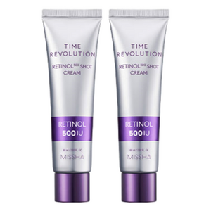 미샤 타임레볼루션 500샷 크림, 60ml, 2개