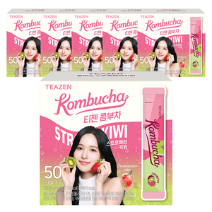 티젠 콤부차 스트로베리키위, 5g, 50개입, 6개
